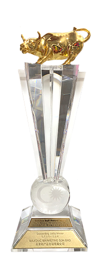 Golden Bull Award 2012 as Outstanding SMEs Winner