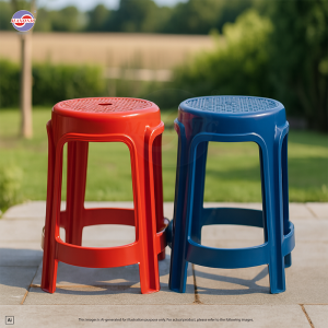 M 608 Heavy Duty Solid High Stool (Rattan)