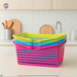 M 9824  Rectangular Basket (L)