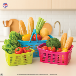 M 9824 Rectangular Basket (S)